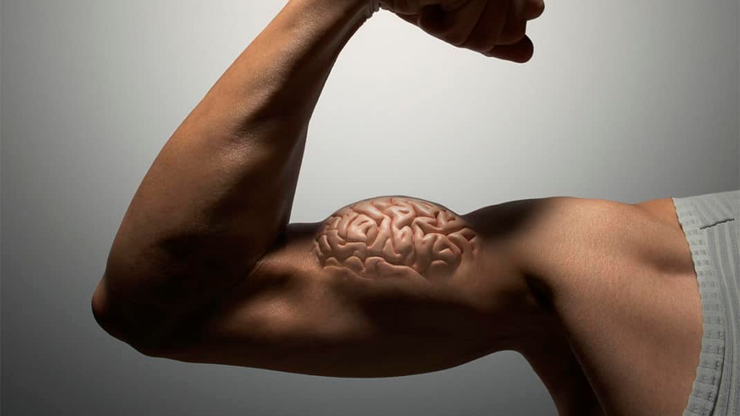 flexing muscles with human brain Health and Fitness