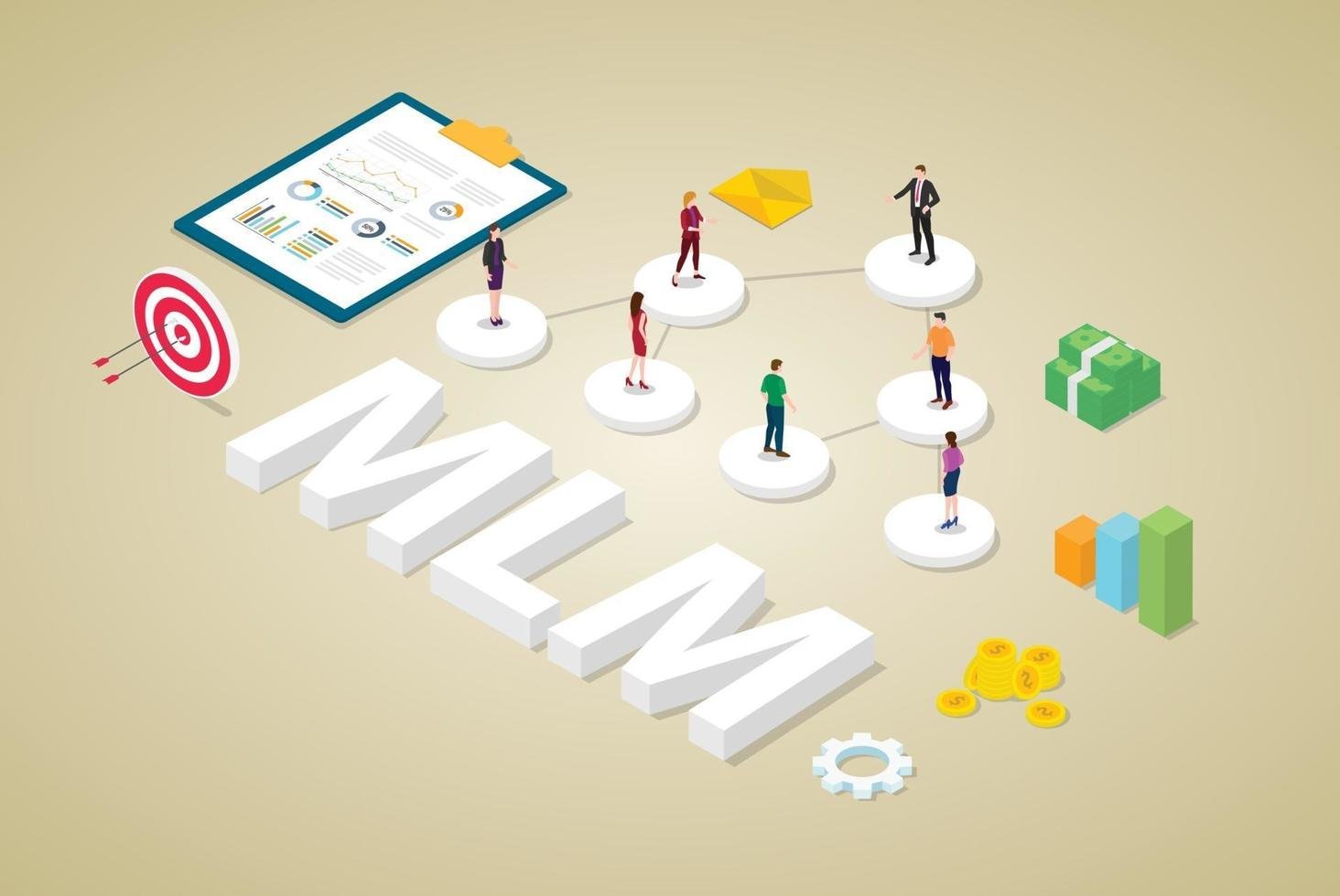 multi-level-marketing-business-concept-with-team-people-free-vector MLM ads